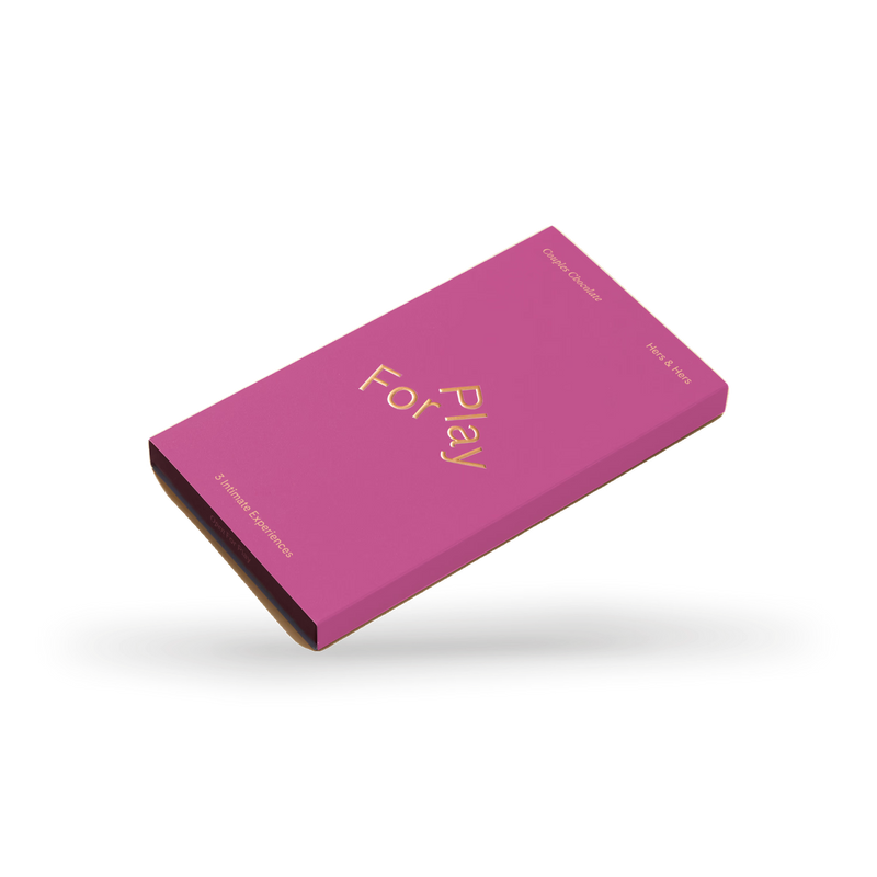 For Play couples chocolate with adaptogens, imported from the UK