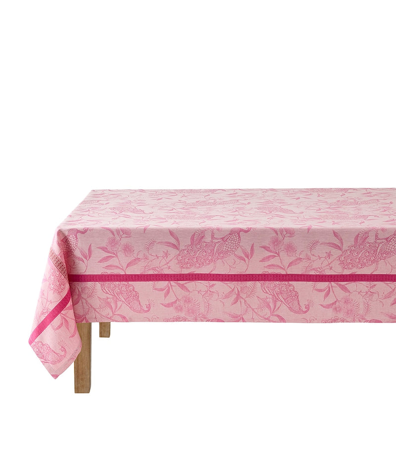 Le Jacquard Français Linen Tablecloth À L'Orangerie 175cm x 250cm, Made in France