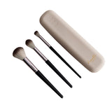 Superdrug Danielle Creations Make-Up Brushes With Travel Silicone Case Makeup Brush Set of 3- Buy online at McGrocer