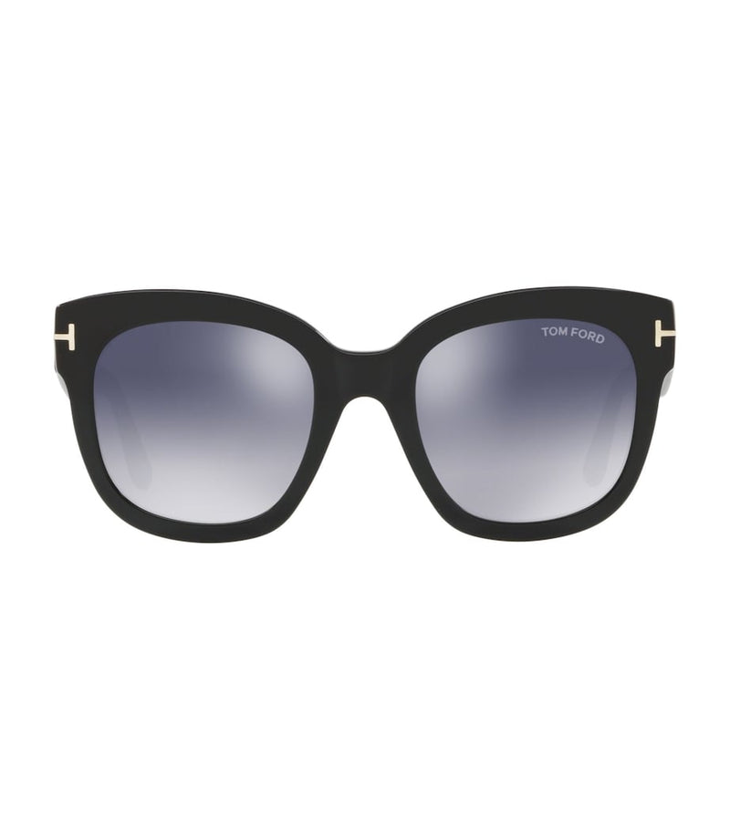 TOM FORD rectangle sunglasses gold-tone - British product