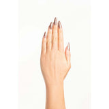 Nail HQ Almond Chocolate Glaze Nails 24pc, imported from the UK