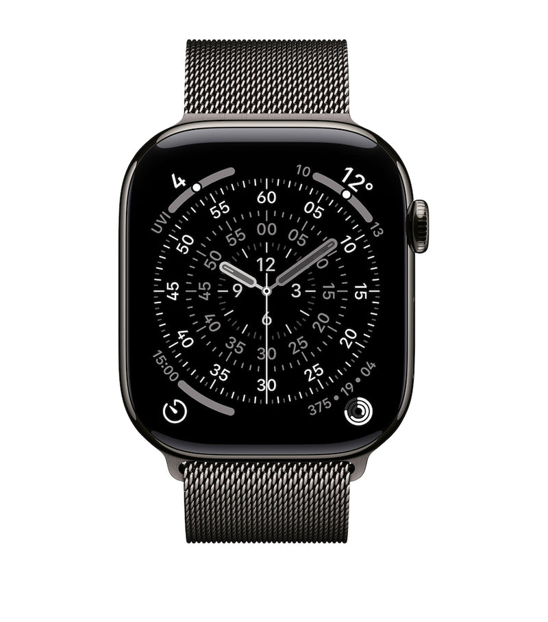 Apple Watch Series 11 Titanium with Slate Milanese Loop 46mm - British product