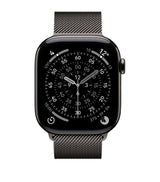 Harrods Apple Watch Series 11 Titanium with Slate Milanese Loop Smartwatch 46mm- Buy online at McGrocer