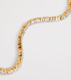 Suzanne Kalan rose gold diamond tennis bracelet - British product