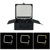 Livingandhome portable makeup case with LED mirror (British brand)