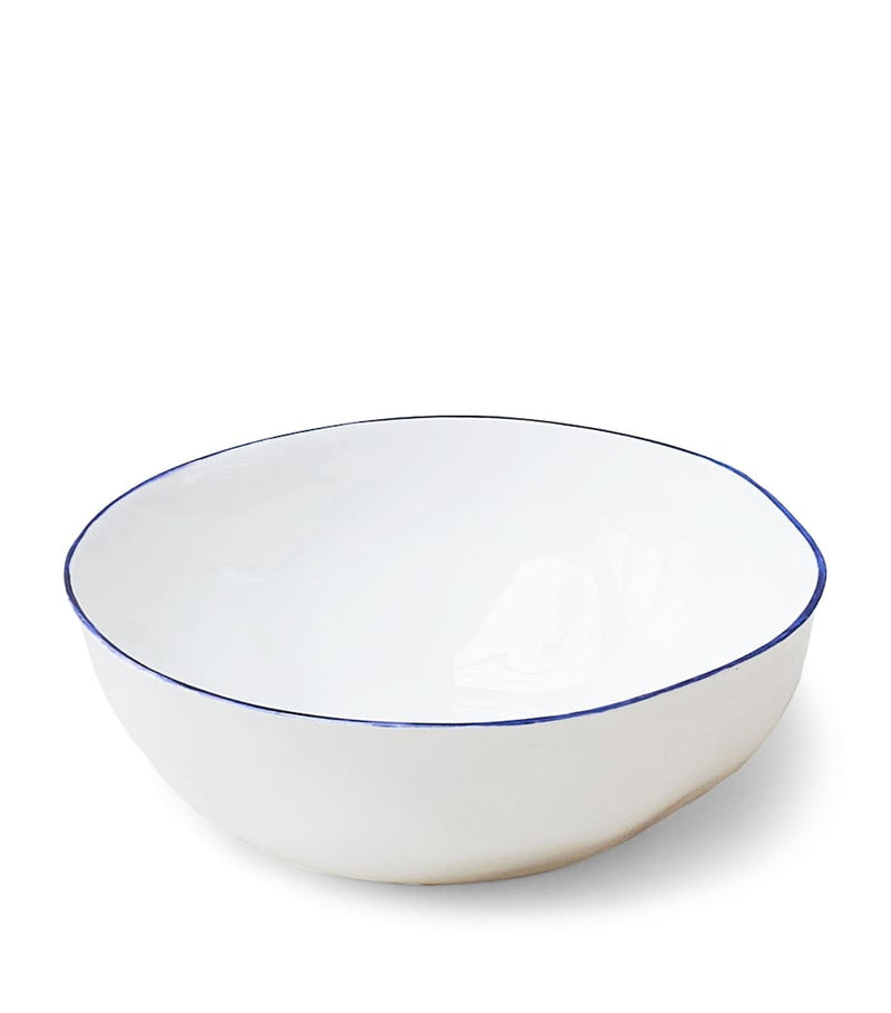 Feldspar cobalt cereal bowls set of 4 16cm - British product