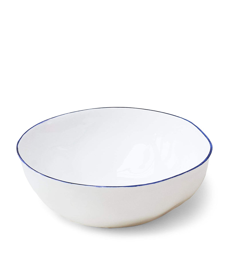 Feldspar cobalt cereal bowls set of 4 16cm - British product