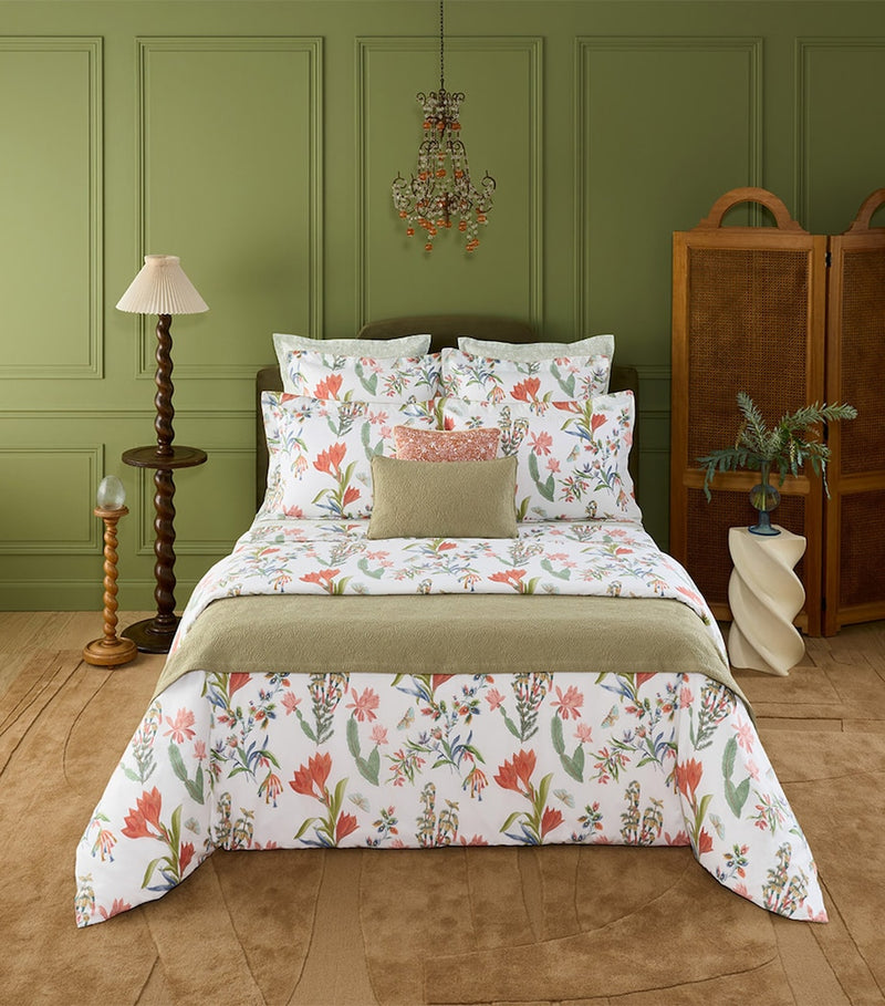Yves Delorme Eze flat sheet Super King 270cm x 295cm (British brand)