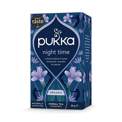 Holland & Barrett Pukka Night Time Tea 20 Tea Bags- Buy online at McGrocer