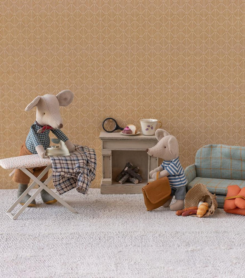 Maileg Grandad Mouse 16cm soft toy, imported from the UK