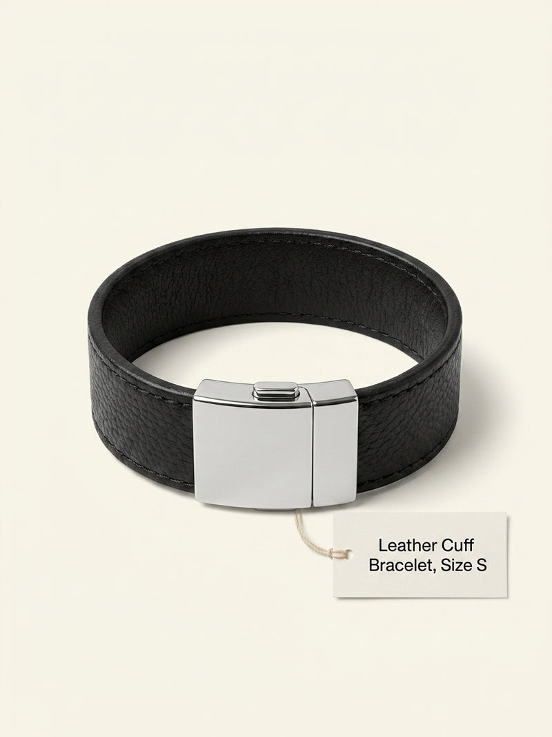 Mulberry Bayswater leather cuff bracelet (British brand)