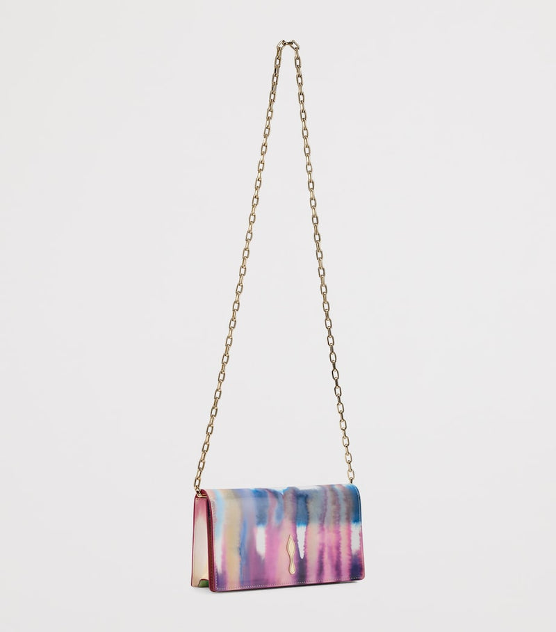 Christian Louboutin Bettina patent leather clutch bag (British brand)