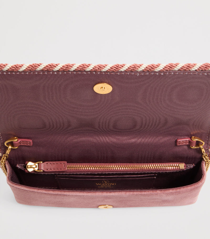 Valentino Garavani VLogo Signature wallet with strap (British brand)