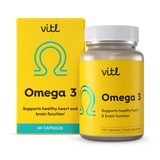 Holland & Barrett Vitl Omega 3 Fish Oil Softgels 60 Capsules- Buy online at McGrocer