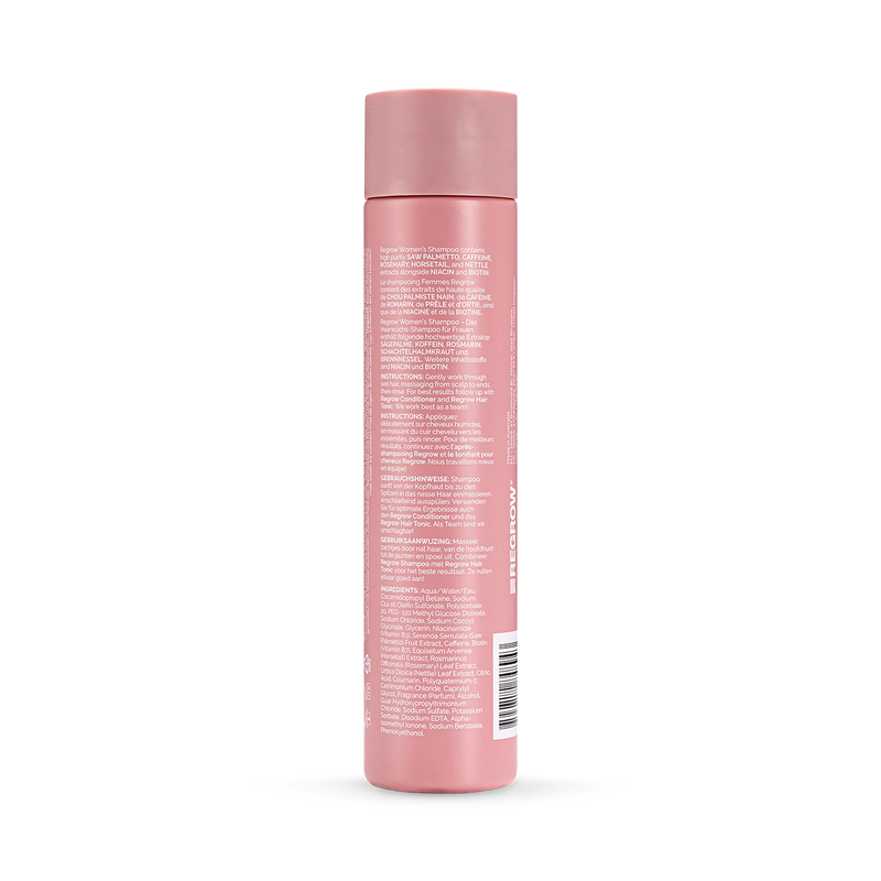 Regrow women's hair growth shampoo 300ml, UK version