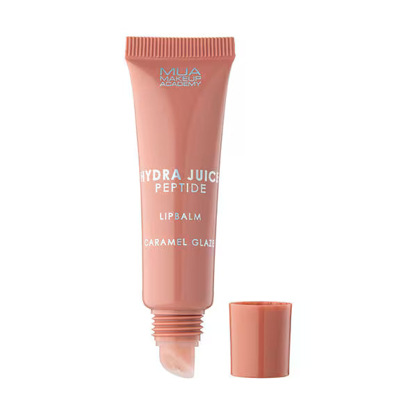 MUA Peptide Lip Balm Caramel Glaze 10ml, imported from the UK