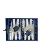 Hector Saxe leather backgammon set, UK version