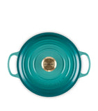 Le Creuset round cast iron casserole dish 24cm, UK version