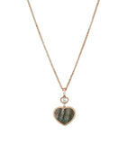 Chopard Happy Hearts pendant rose gold diamond - imported from the UK