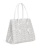 Alaïa Mina Vienne leather top handle bag, imported from the UK