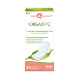 Holland & Barrett Organyc Maternity Pads Home Postpartum 14 Count- Buy online at McGrocer