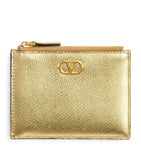 Valentino Garavani VLogo leather coin and card holder - British product