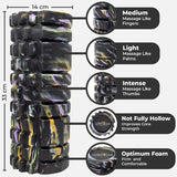 LyfeFocus foam roller multi-colour, imported from the UK