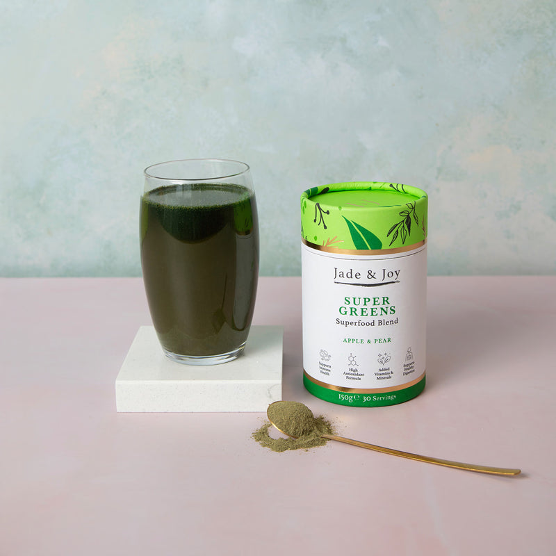 Jade & Joy super greens powder Apple & Pear 150g (British brand)
