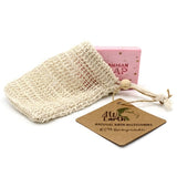 Sisal Jute Soap Bag for shower exfoliation (British brand)