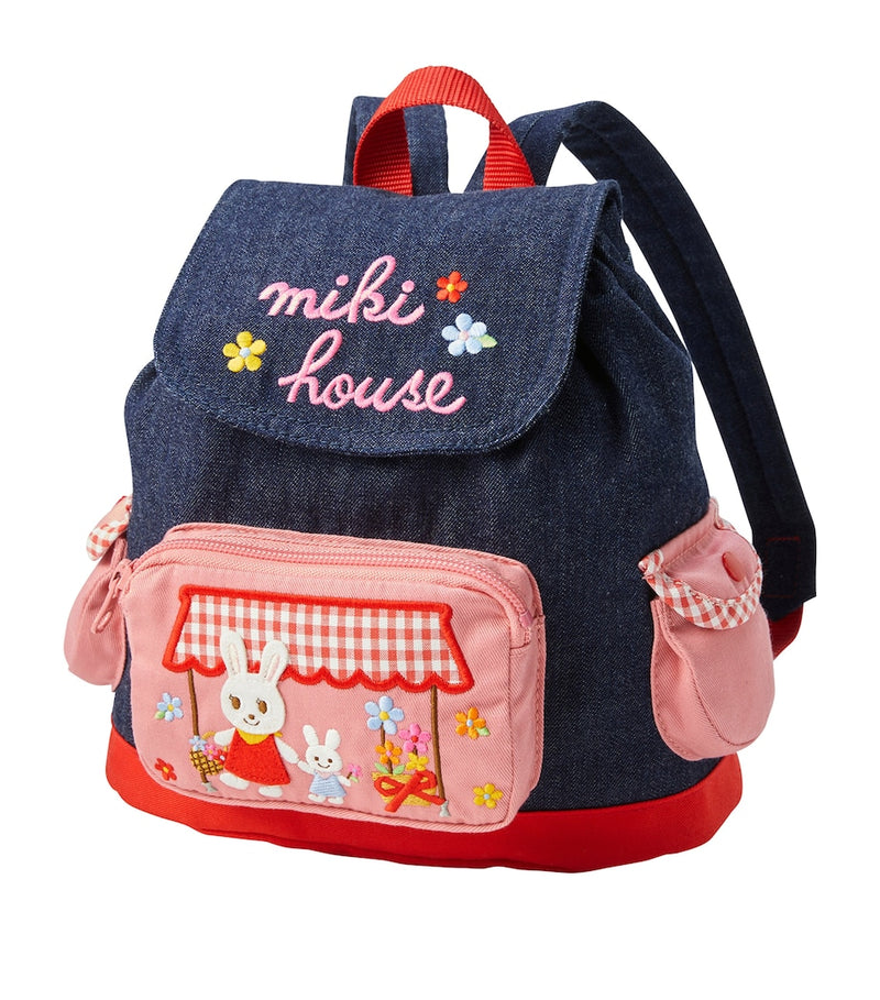Miki House embroidered backpack, imported from the UK