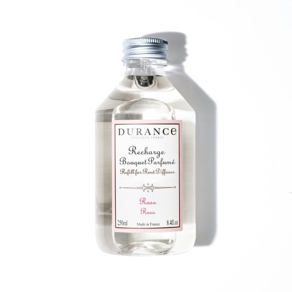 Durance Reed Diffuser Refill Rose 250ml - British product