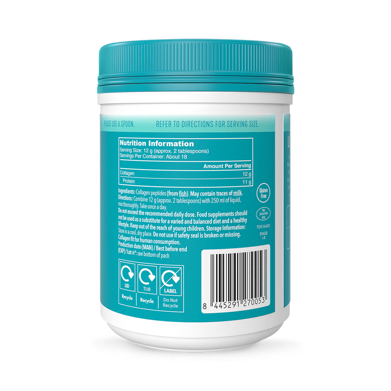 Vital Proteins marine collagen unflavoured powder 221g - British product