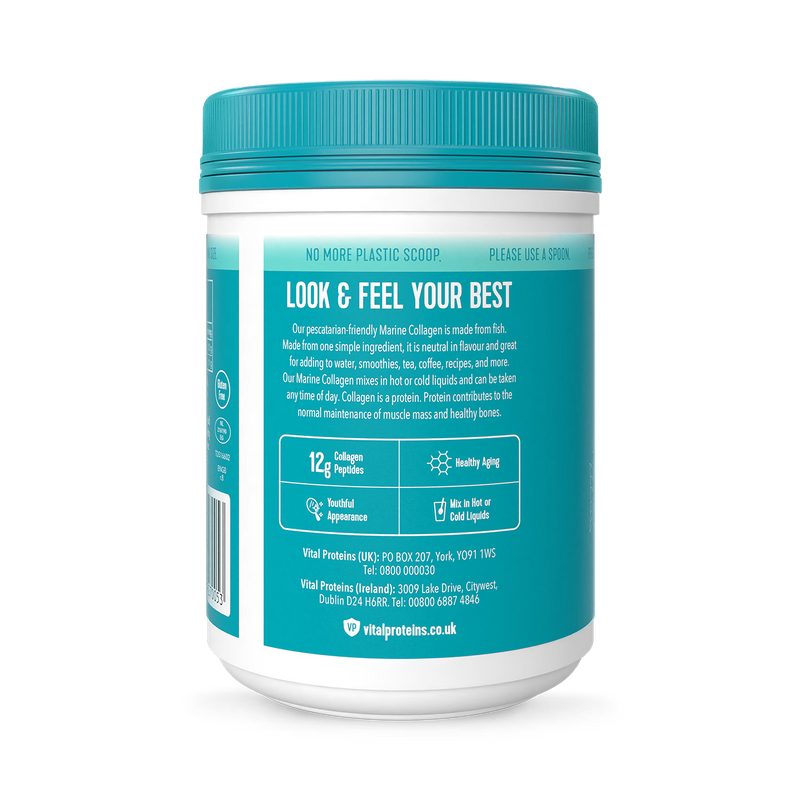 Vital Proteins marine collagen unflavoured powder 221g - British product