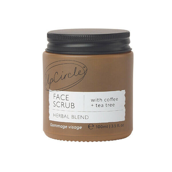 UpCircle Face Scrub Herbal with Coffee + Rosehip Oil - 100ml GOODS Superdrug