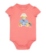 Body de bebé Harrods Ralph Lauren de algodón con estampado de oso (3-24 meses) - Cómpralo online en McGrocer