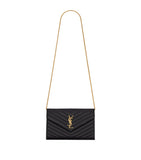 Saint Laurent Envelope wallet bag with YSL monogram - British product