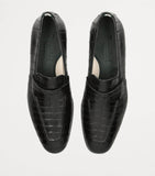 Brotini crocodile leather loafers - British product