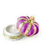 Villari Royal Crown Candle hand-painted - British product