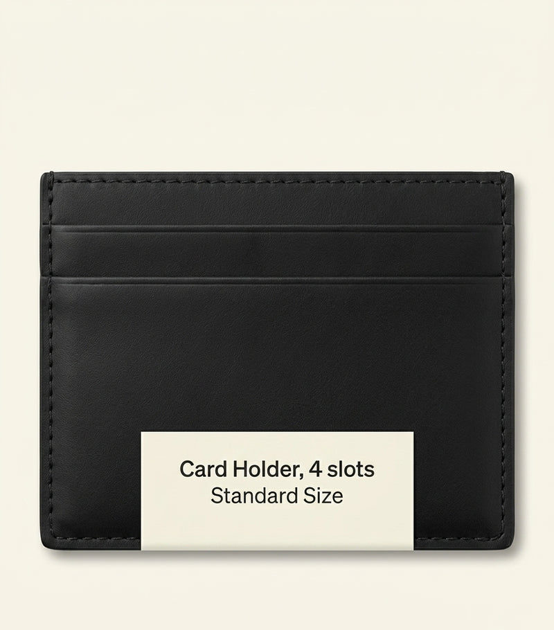 Cartier leather embroidered card holder, imported from the UK