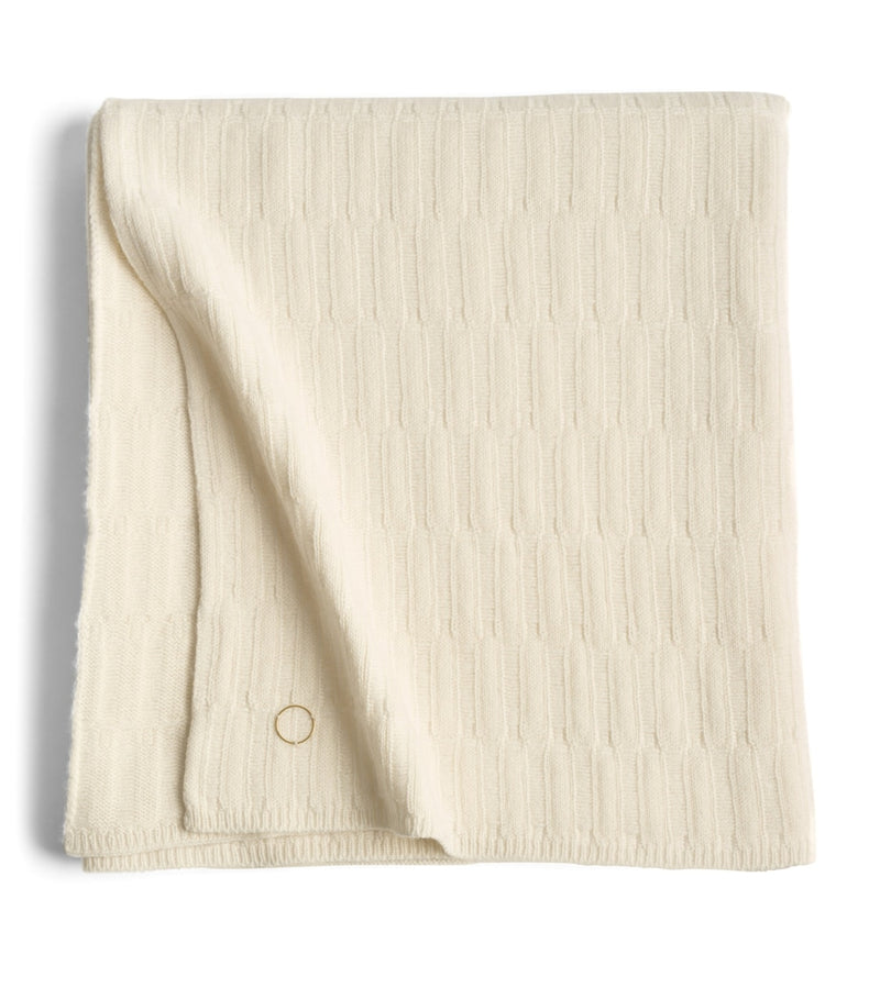 Oyuna Cashmere Lake Throw 180cm x 120cm, imported from the UK