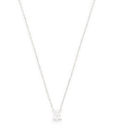 Harrods Harrods White Gold and Diamond Pendant Necklace 0.50ct- Buy online at McGrocer