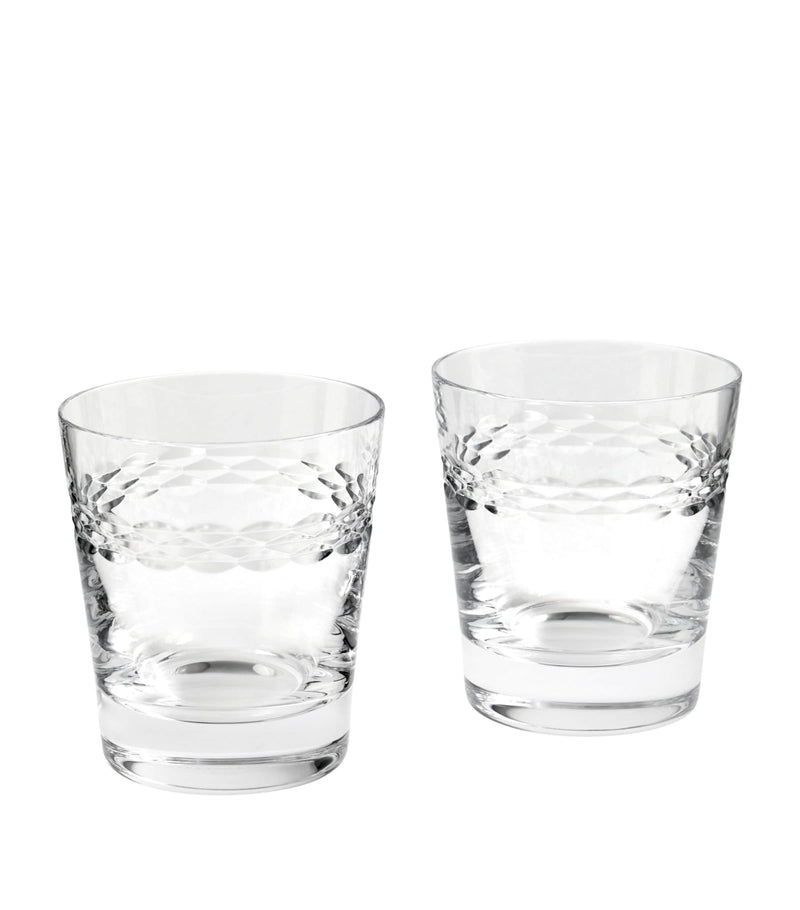 Wedgwood crystal tumblers set of 2 310ml (British brand)