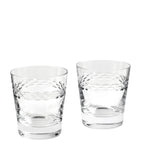 Wedgwood crystal tumblers set of 2 310ml (British brand)