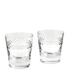 Wedgwood crystal tumblers set of 2 310ml (British brand)