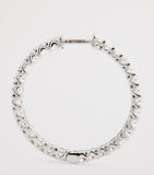Harrods white gold diamond hoop earrings 2 carats (British brand)