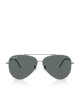 Harrods Ray-Ban Metal Aviator Reverse Sunglasses- Buy online at McGrocer