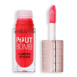 Superdrug Revolution Pout Bomb Plumping Gloss Cherry Sheer Red Lip Gloss- Buy online at McGrocer