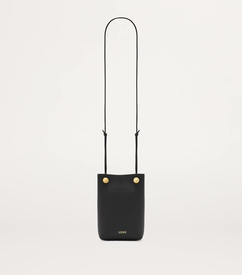 LOEWE leather Pebble cross-body bag - British product