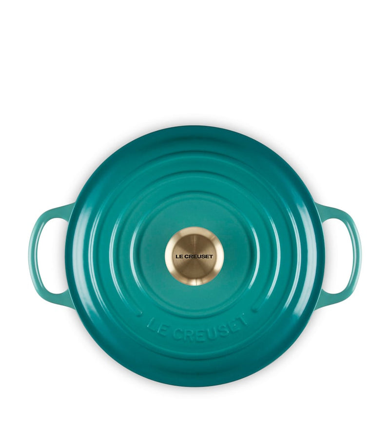 Le Creuset cast iron round casserole dish 20cm, UK version