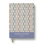 Papier Starry Ikat A5 finance planner, imported from the UK